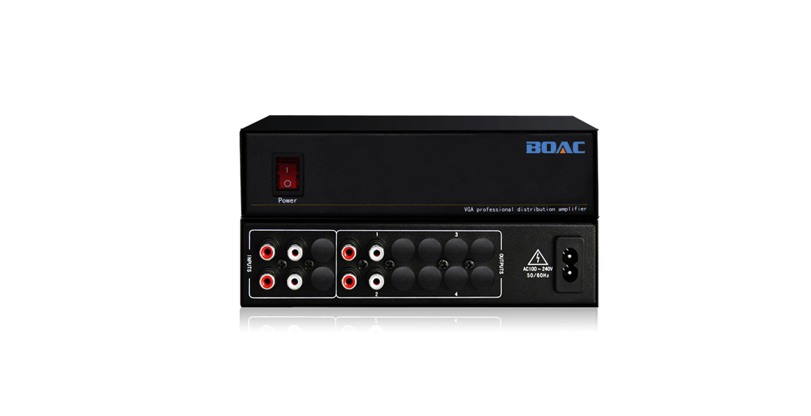 1進2出音頻分配器