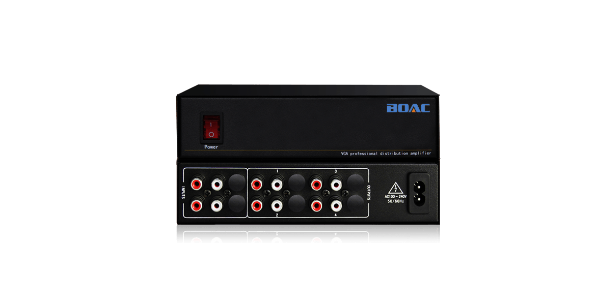 1進4出音頻分配器