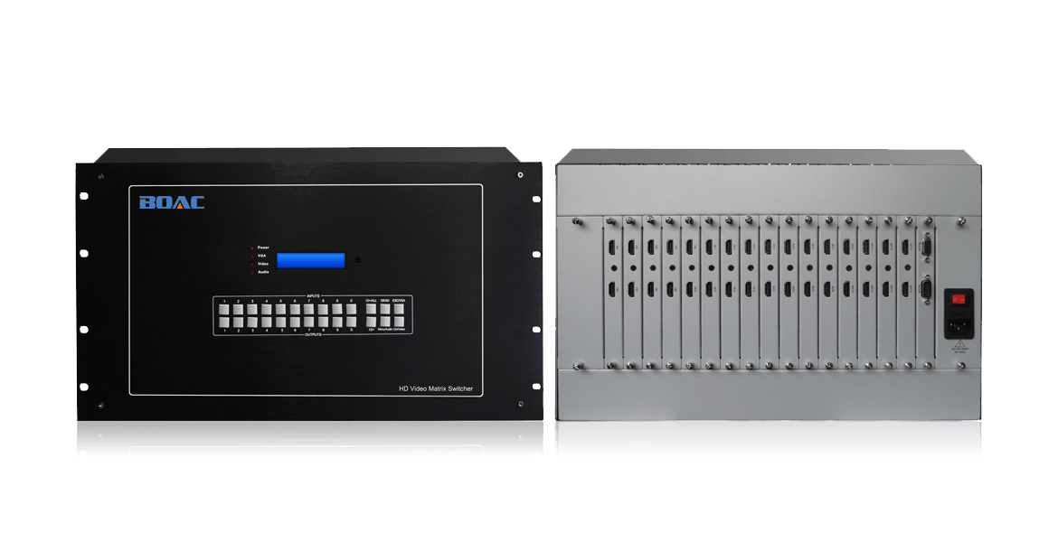 16路4K超高清矩陣切換器