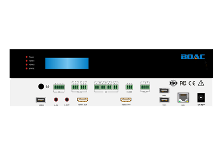 4K網絡坐席輸出節點