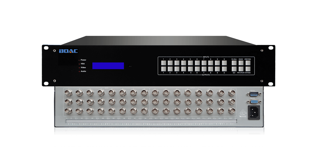 8路分量視頻矩陣切換器